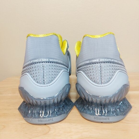 Nike Gray and Yellow Athletic Shoes - Picture 5 of 7